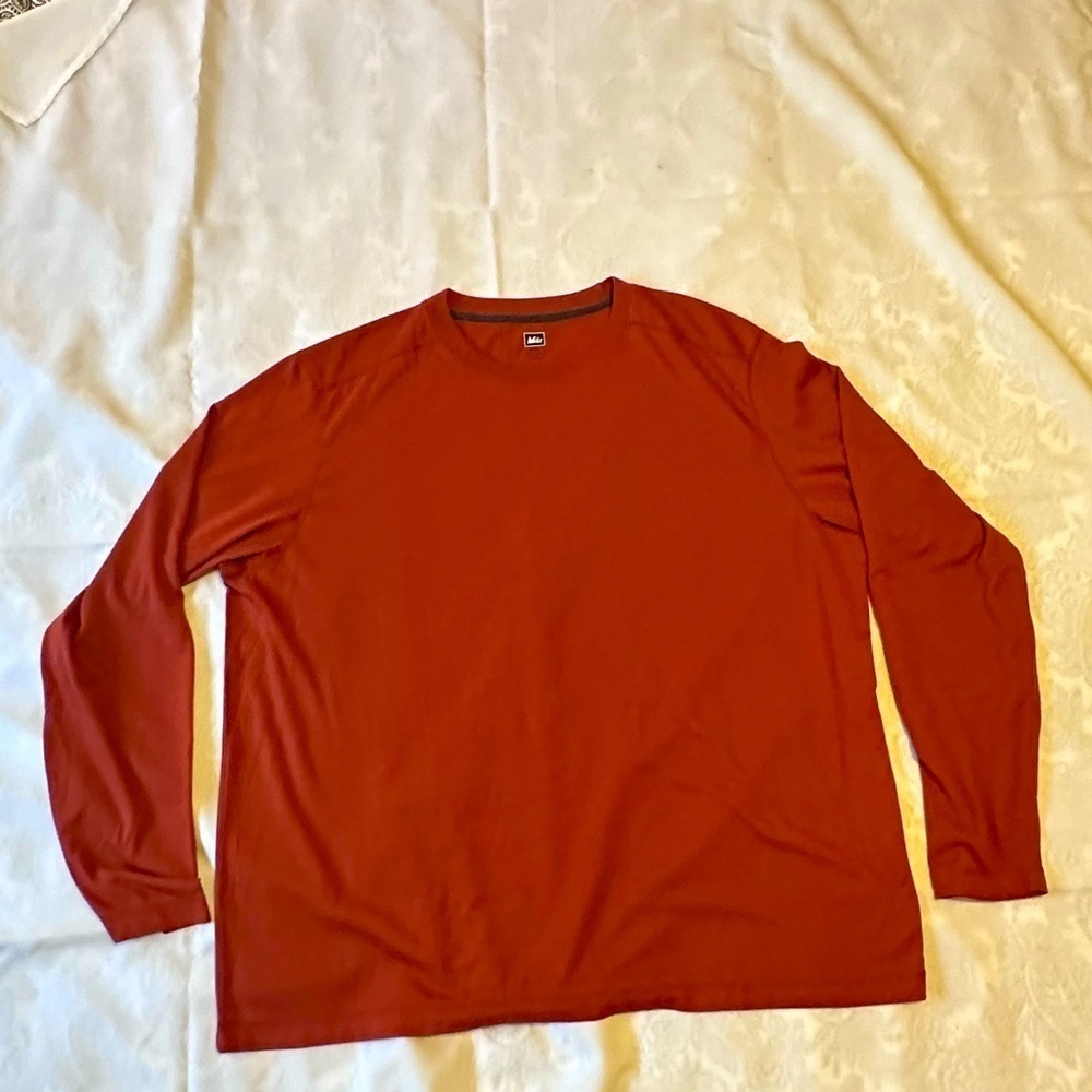 Vintage REI Men’s 2XL Burnt Orange Long Sleeve Hiking